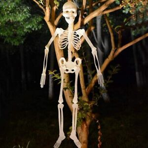 Halloween 3ft de 6 pulgadas de tamaño natural Poseable Esqueleto Decoración perfecta para fiestas