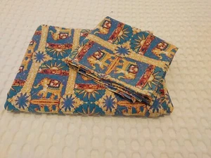 Vintage Celestial / Elephant Single Quilt Cover Set. / Made in Fiji / Good Price - Picture 1 of 8