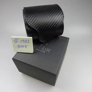 Hublot Black Leatherette Watch Case with Outer Box - Picture 1 of 3