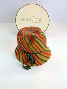 MR JOHN JR Classic NY Paris Geo W Bollman Co Derby Hat original box Size 7.5 8 - Picture 1 of 8