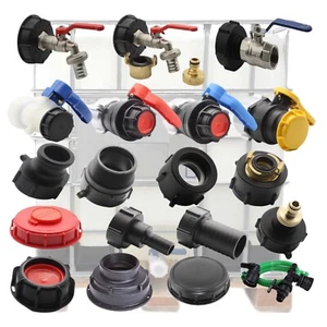 IBC Container Adapter Zubehör Kappe Deckel Tülle Auslauf Wasser Hahn Kamlok  - Bild 1 von 74