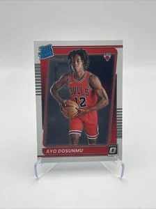2021-22 Panini Donruss Optic Ayo Dosunmu Base Rated Rookie #171 Chicago Bulls RC - Picture 1 of 2