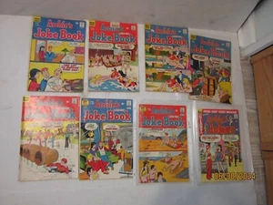 Lote de 8 cómics Archie’s Joke Book plata/bronce edad 115 176 177 181 182 185 188+ - Imagen 1 de 5