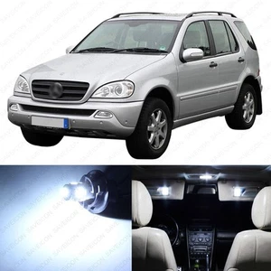 17 x White LED Interior Light Package For 1998 - 2005 Mercedes ML320 ML350 +TOOL - Imagen 1 de 7