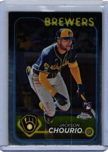 2024 Topps Chrome #161 Jackson Chourio - Picture 1 of 2