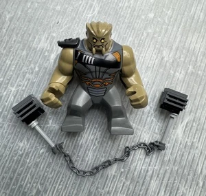 LEGO Marvel Superhéroes MINIFIGURA Cull Obsidian BigFig con accesorio 76108 - Imagen 1 de 9