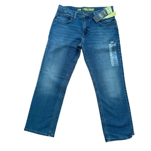 Lee Boys' Premium Straight Fit Denim Jeans - Ultra Stretch Casual Pants 16 Husky - Picture 1 of 15