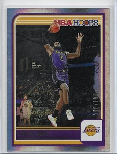 2023-24 NBA Hoops Holo Silver Boarder #52 LeBron James Lakers /199 EK2 - Picture 1 of 2