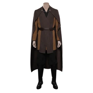 Cosplay Star Wars Count Dooku Darth Costumes Capes Halloween Fancy Dress Suits - Picture 1 of 10