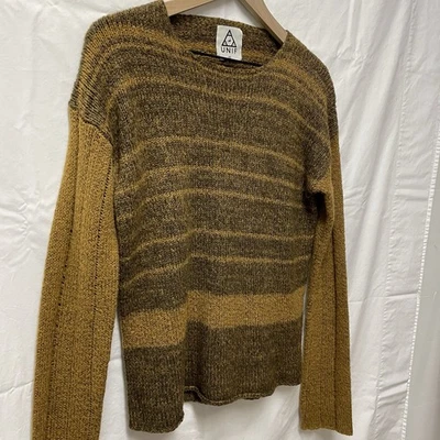 Suéter a rayas UNIF manga larga para mujer talla pequeña  Foto 1 de 4