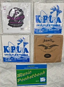 Aquila 7U Concert Senorita Kapalua Ukulele Strings Four Sets - Picture 1 of 2