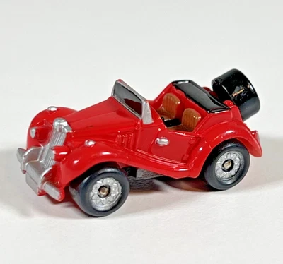 老式 1986 年 Galoob Micro Machines T 系列 MG TF 可调式跑车红色 c2 — 第 1/4 张图片