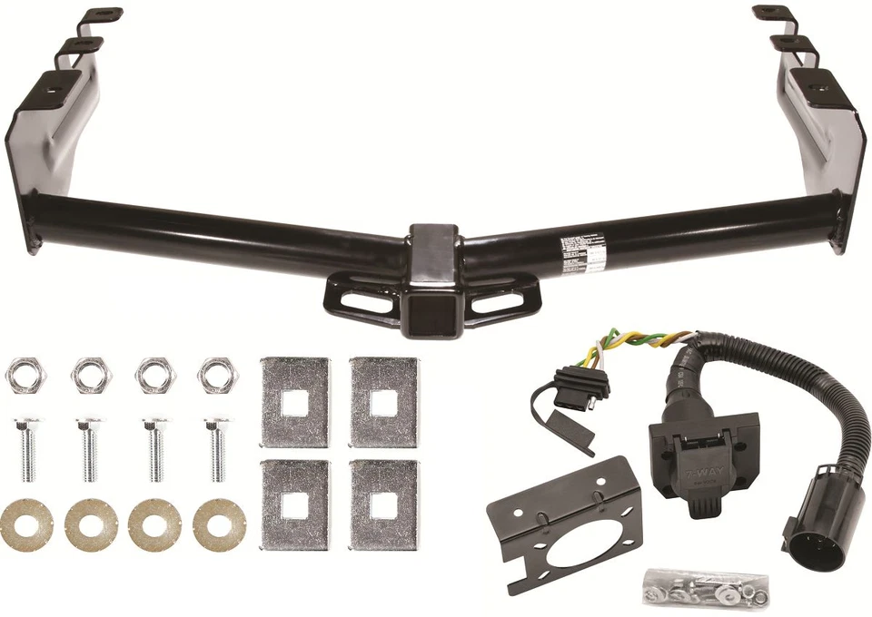 1999 - 2013 年 GMC SIERRA 1500 拖车 HITCH TOW & WIRING 带 7 路和 4 路连接器 — 第 1/1 张图片