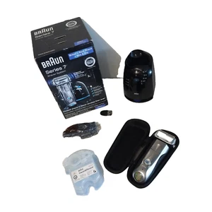 Braun Series 7 Electric Razor Shaver System Wet Dry 799CC-6 Quick Recharge - Imagen 1 de 12