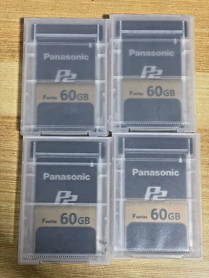 Panasonic 60GB F Series P2 Memory Card AJ-P2E060FG Made in Japan Tested w Box - Image 1 of 4