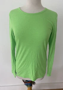 Sivvan Women’s Comfort Long Sleeve T-Shirt/Underscrub, Neon Green, Size M/M - Picture 1 of 7