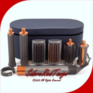 DYSON AIRWRAP MULTI-STYLER AND DRYER STRAIGHT+WAVY IN NICKEL/COPPER - Picture 1 of 6