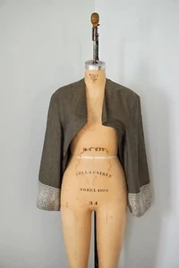 Xiao Studio Linen/Woven Silk Bolero, Jacket, Totokaelo Maryam Nassir Zadeh M, L - Picture 1 of 12