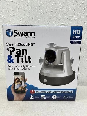 SwannCloud HD Pan & Tilt Wi-Fi Security Camera With Smart Alerts - Image 1 of 4