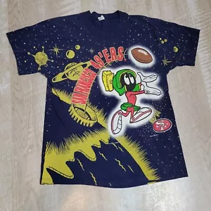 San Francisco 49ers Marvin The Martian All Over Print T-Shirt sun sportswear '93 - Picture 1 of 8