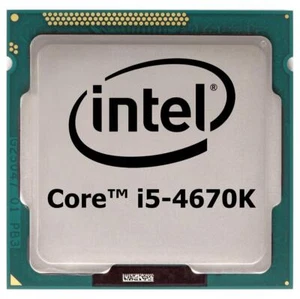 Intel Core i5-4670K (4x 3.40GHz) SR14A CPU Prozessor Sockel 1150 (#44) - Bild 1 von 1
