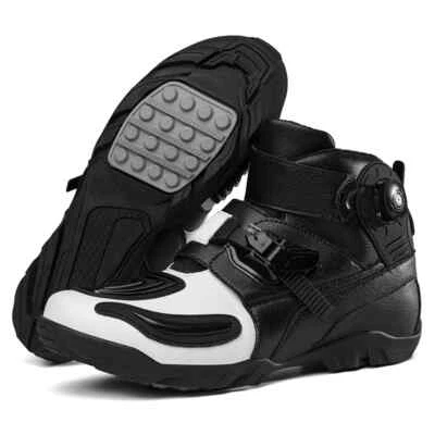 Botas de proteção profissional para motocicleta ao ar livre sapatos masculinos cross-country - Imagem 1 de 4