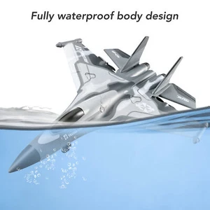Camouflage Gray 2 Battery RC Glider Plane Flexible Remote Control Airplane FF - Picture 1 of 24