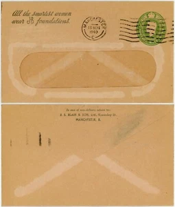 GB 1940 STO STATIONERY ADVERTISING SMARTEST WOMEN Blair Son Manchester PRINTED - Picture 1 of 3