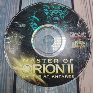 Master of Orion II Battle at Antares MacSoft 1999 Win 95/98 PC CD Game DISC ONLY - Picture 1 of 7
