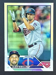 ALEX KIRILOFF 2023 Topps Serie 2 Rainbow Foil Parallel #415 Gemelli - Foto 1 di 2