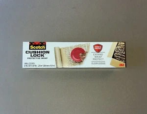 One Roll Of Scotch Cushion Lock Protective Wrap, Roll Is 12” X 30’, New In Box! - Picture 1 of 13