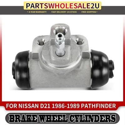 Cilindro de roda de freio a tambor traseiro esquerdo/direito para Nissan D21 1986 1987-1989 - Imagem 1 de 4