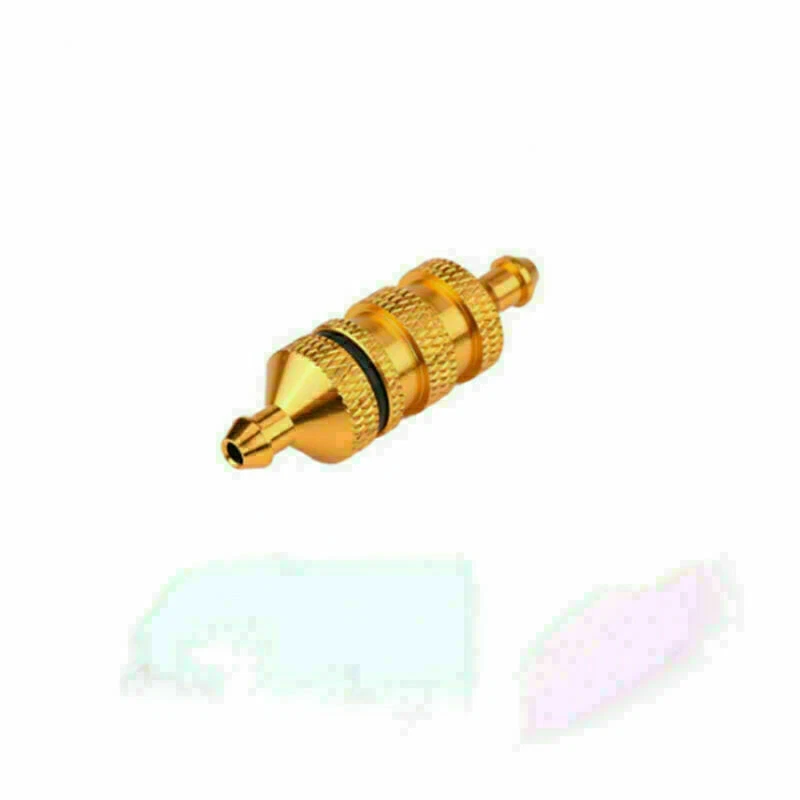 Aluminum Alloy Oil Nitro Fuel Filter for HSP 1/8 1/10 RC Model Car Upgrade Parts - Image 1 of 4