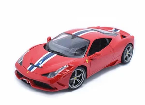 Bburago 1:18 Ferrari 458 Special Red Diecast Racing Car Model NEW IN BOX - Picture 1 of 6