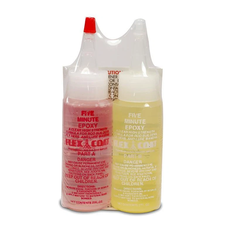 Flex Coat 32 Oz 5 Minute Rod Building Epoxy Glue Q32 -