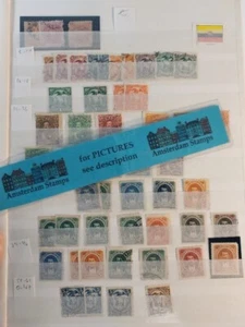 Latin America used MH MNH adventure lot in books + pages nice to sort out Part 2 - Imagen 1 de 1