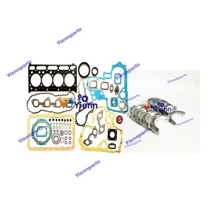 V2203 Metal Kit Main Rod Bearing+Gasket Kit For Kubota L4200DT L4610HST Tractor - Picture 1 of 3