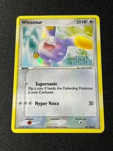 Pokemon Ex Crystal Guardians Whismur Reverse Holo 69/100 - Near Mint Condition - Bild 1 von 2
