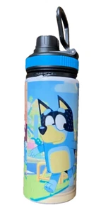 Bluey Stainless Steel Tumbler Sippy Cup 15oz NEW - Picture 1 of 11