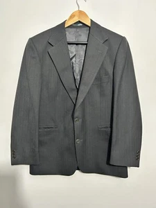 Magee Jacket Wool Mix Olympic T2 Jacket Blazer 40S Grey Herringbone - Picture 1 of 10