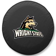 Wright State Tire Cover w/ Raiders Logo