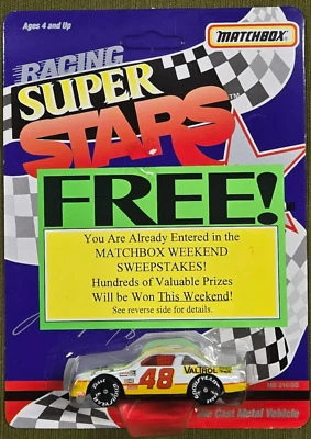 Matchbox Racing Superstars #48 James Hylton Valtrol Pontiac Grand Prix 1992 Foto 1 de 4