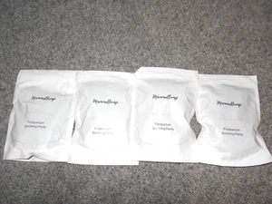 4 MAMMA BUMP NEW! WOMENS LARGE BLACK POSTPARTUM SOOTHING PANTIES LOT - Picture 1 of 4
