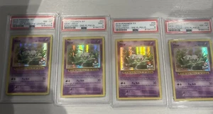 COMPLETE SET PSA 8/9 Mew 53/108 League Promo Holo 1st-4th Place 2016 Sequential - Picture 1 of 9