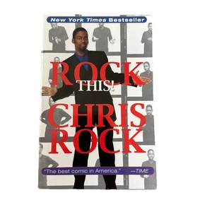 Rock This Nonfiction Humor Chris Rock First Trade Paperback Edition Comedy - Foto 1 di 2