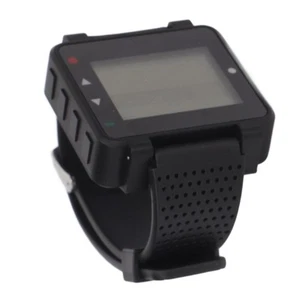 Bezprzewodowy system wywołujący 2 zegarki odbiornik wyświetlacz LCD 1 pager IPX4 wodoodporny FG - Zdjęcie 1 z 24