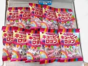 Cubby Lop Hard Candy 7 Flavors 100g pack x 10 Packs / Bourbon - Picture 1 of 5