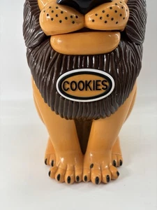 The Original Tiger Cookie Jar Roaring Talking Lion Vintage 1999 See Video - Picture 1 of 9