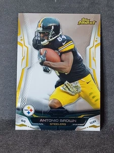 2014 Finest Refractors #7 Antonio Brown-NM/MT - Picture 1 of 2