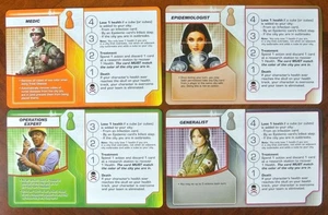 PANDEMIC Character Roles Epidemiologist Operations Expert Medic Board Game Promo - Picture 1 of 1
